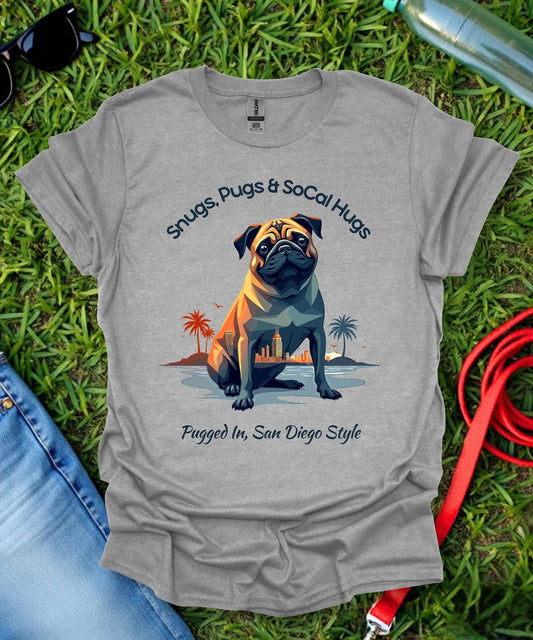 Pug in San Diego T-Shirt