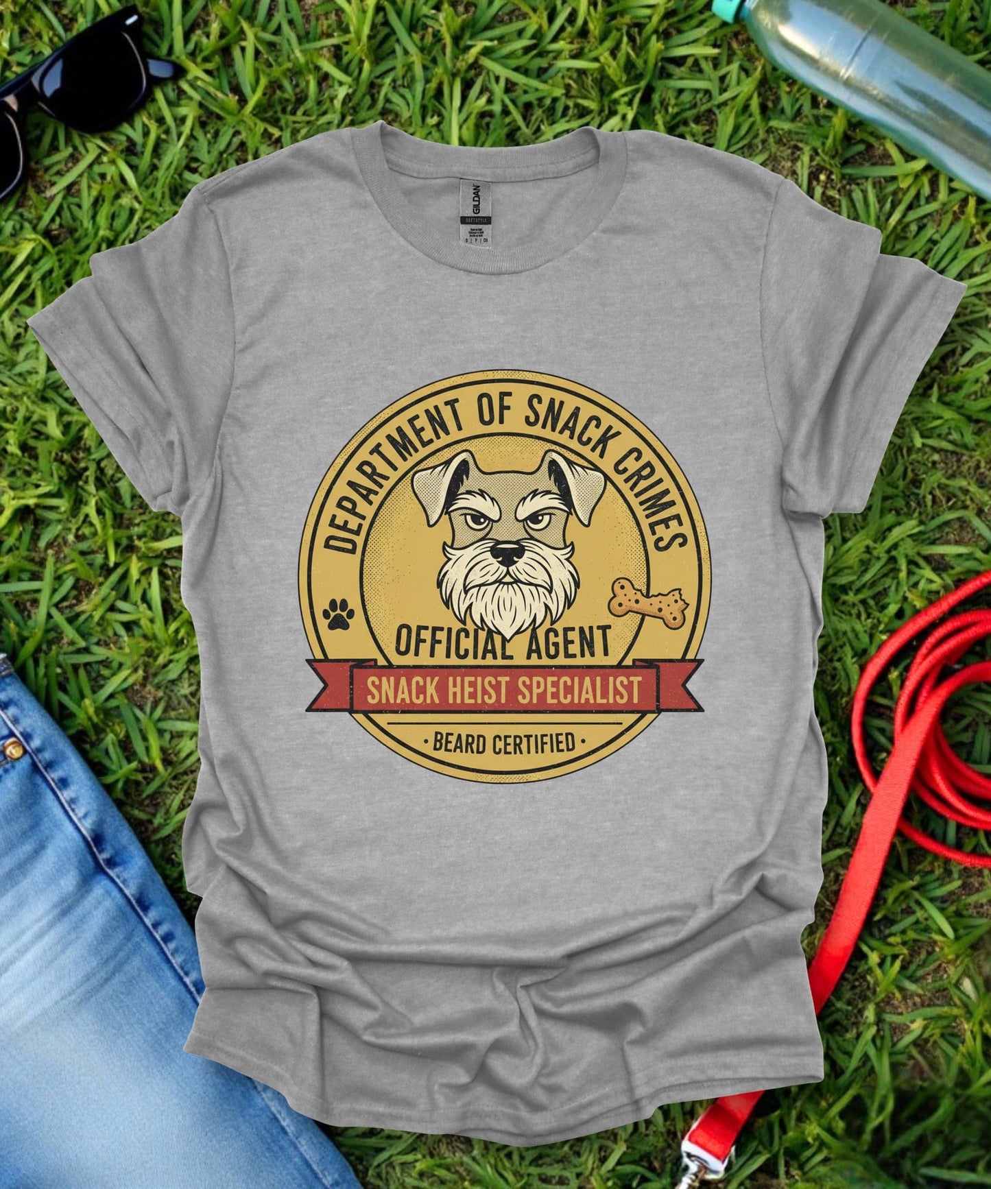 Schnauzer Snack Heist Specialist T-Shirt