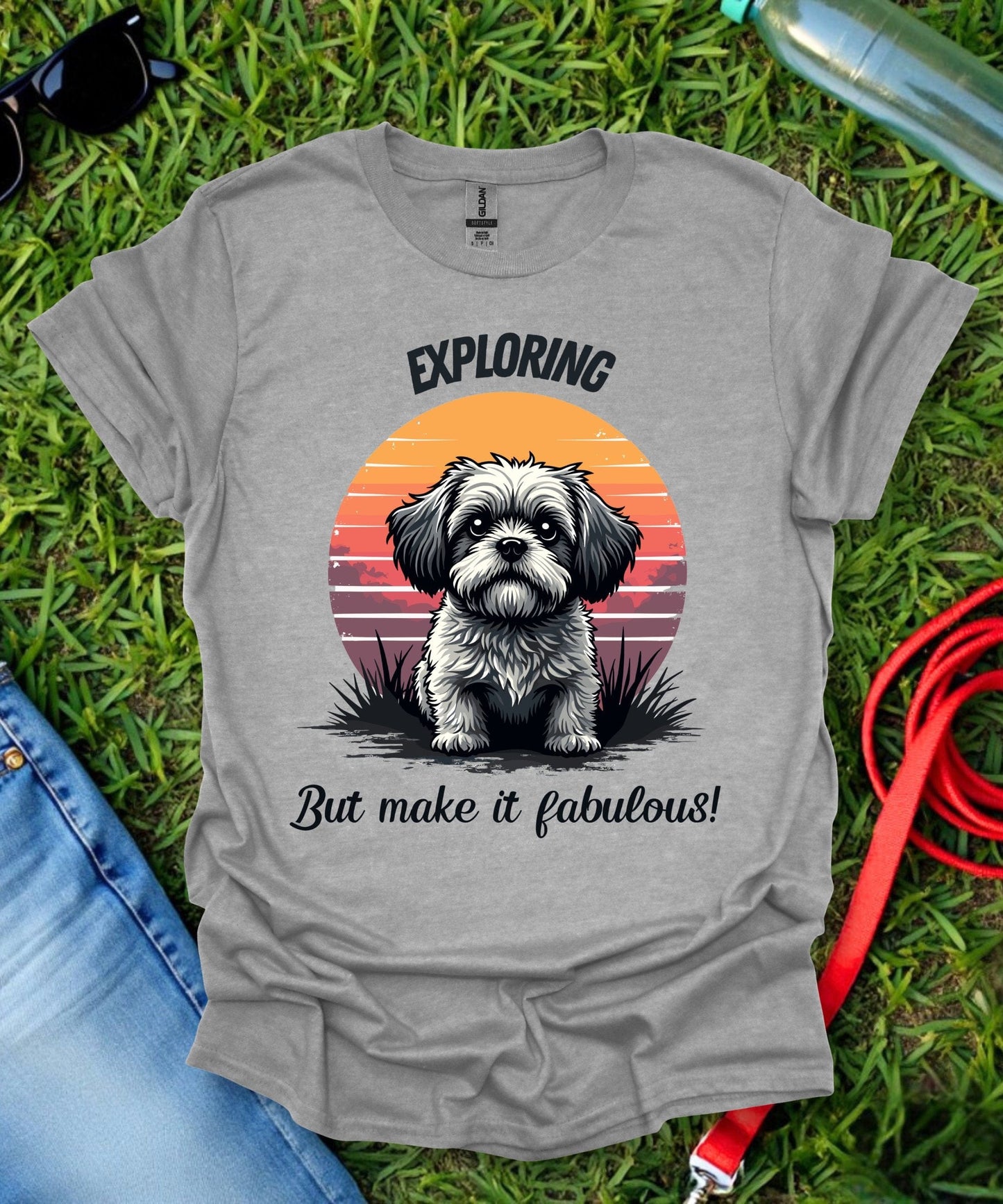 Adventure Shih Tzu T-Shirt
