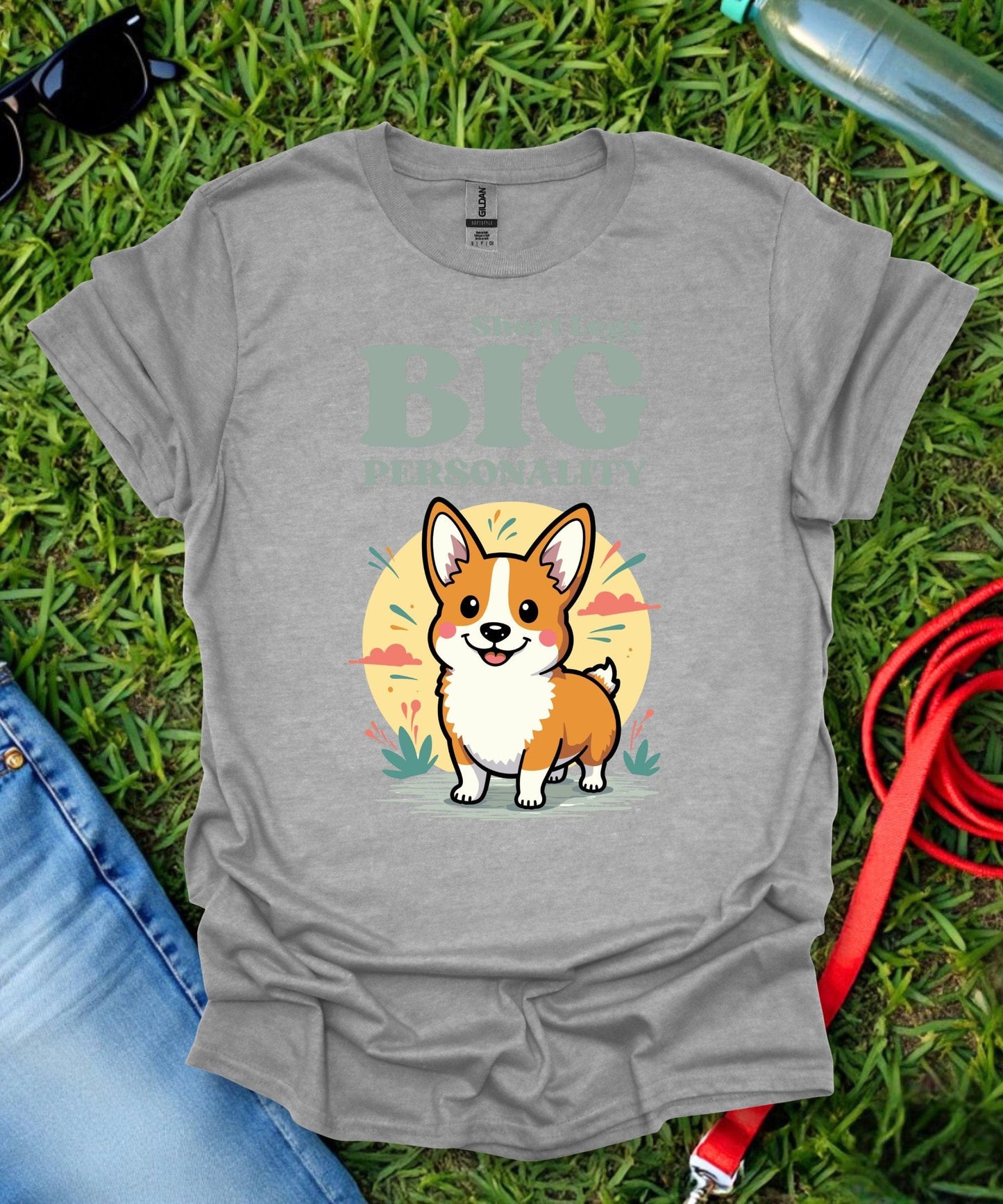 Short Legs Big Personality Corgi T-Shirt