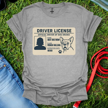 Frenchie License T-Shirt