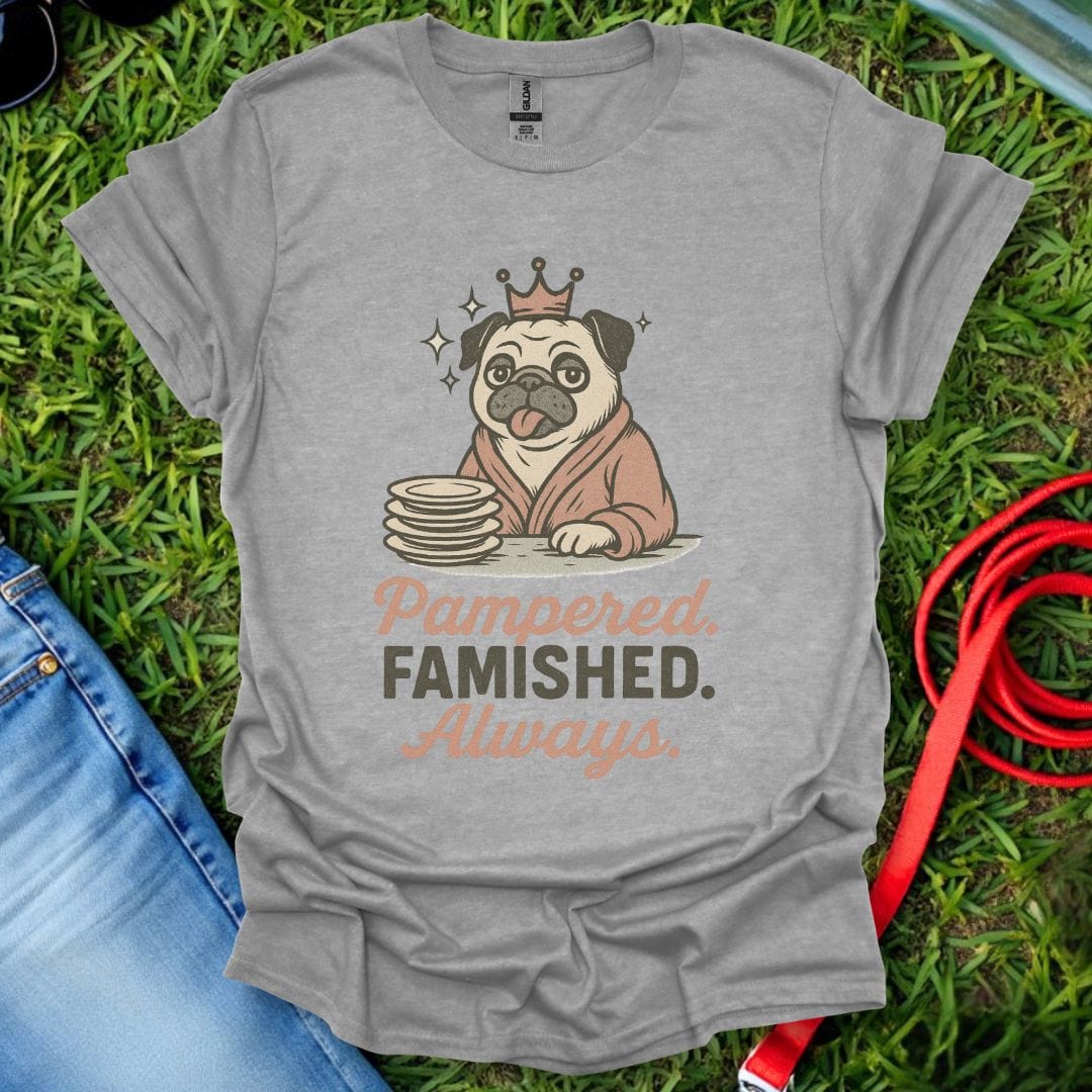 Pampered Pug T-Shirt