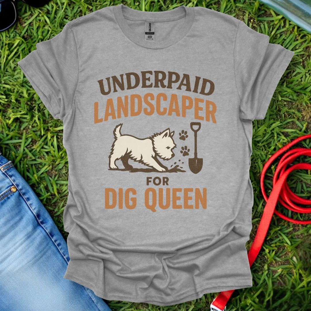 Westie Dig Queen T-Shirt