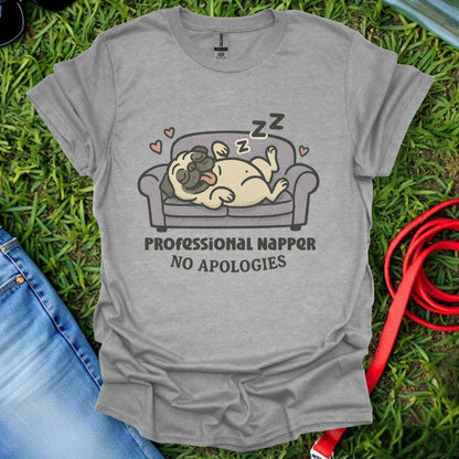 No Apologies Pug T-Shirt