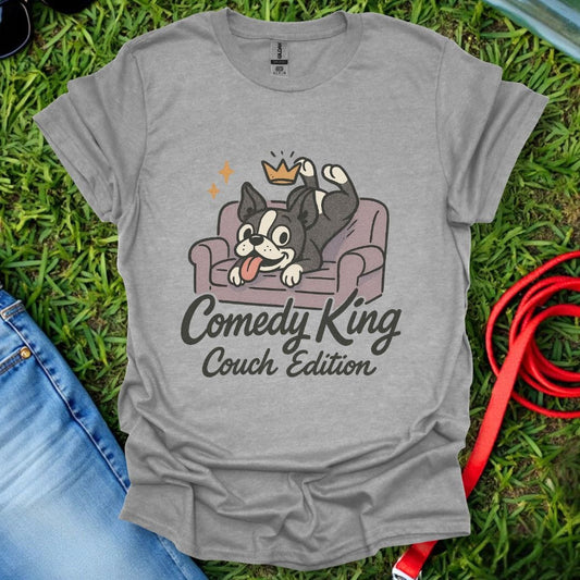 Frenchie Comedy King T-Shirt