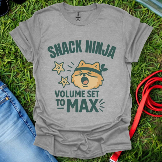 Pomeranian Snack Ninja T-Shirt