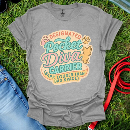 Yorkie Diva Carrier T-Shirt
