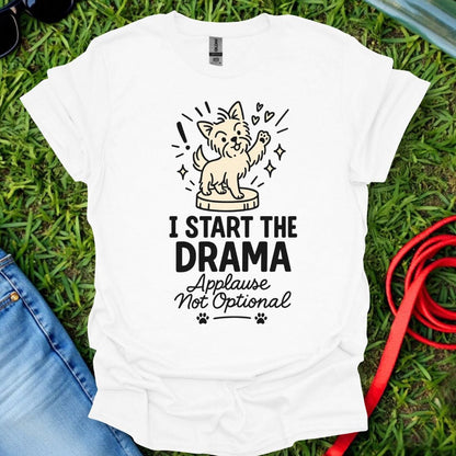 Yorkie Drama T-Shirt