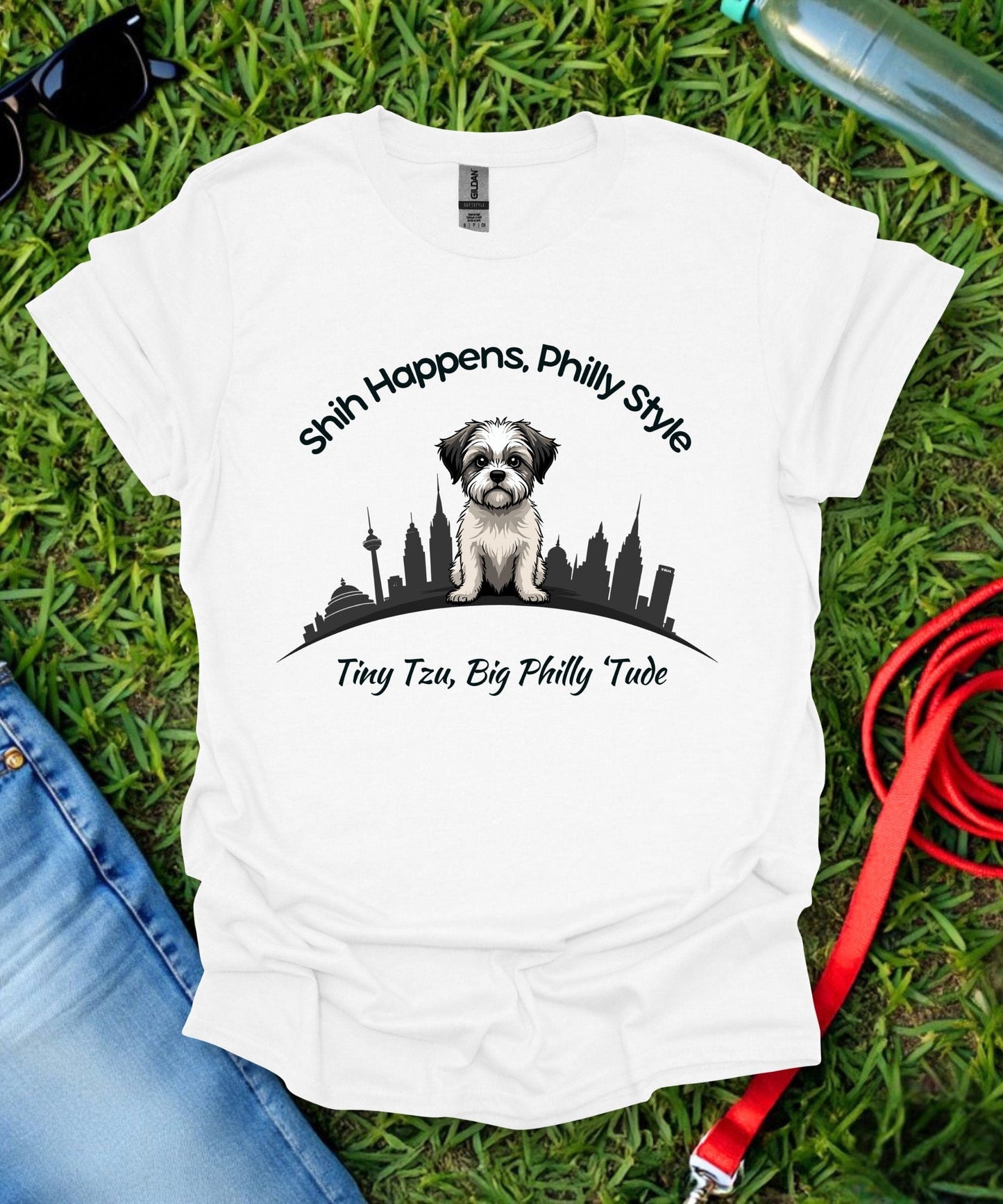 Shih Tzu in Philly T-Shirt