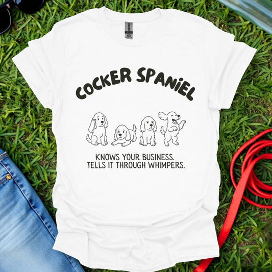 Cocker Spaniel Business T-Shirt