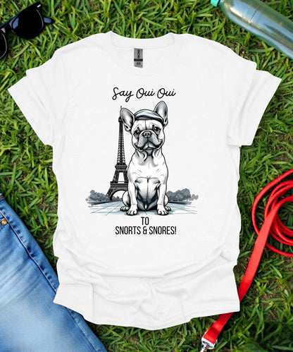 Oui Oui French Bulldog T-Shirt
