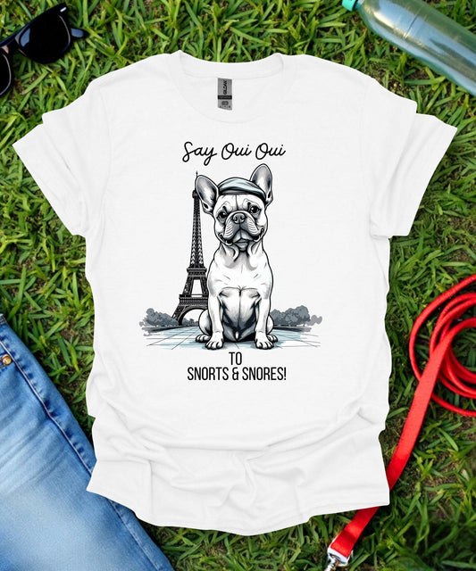 Oui Oui French Bulldog T-Shirt