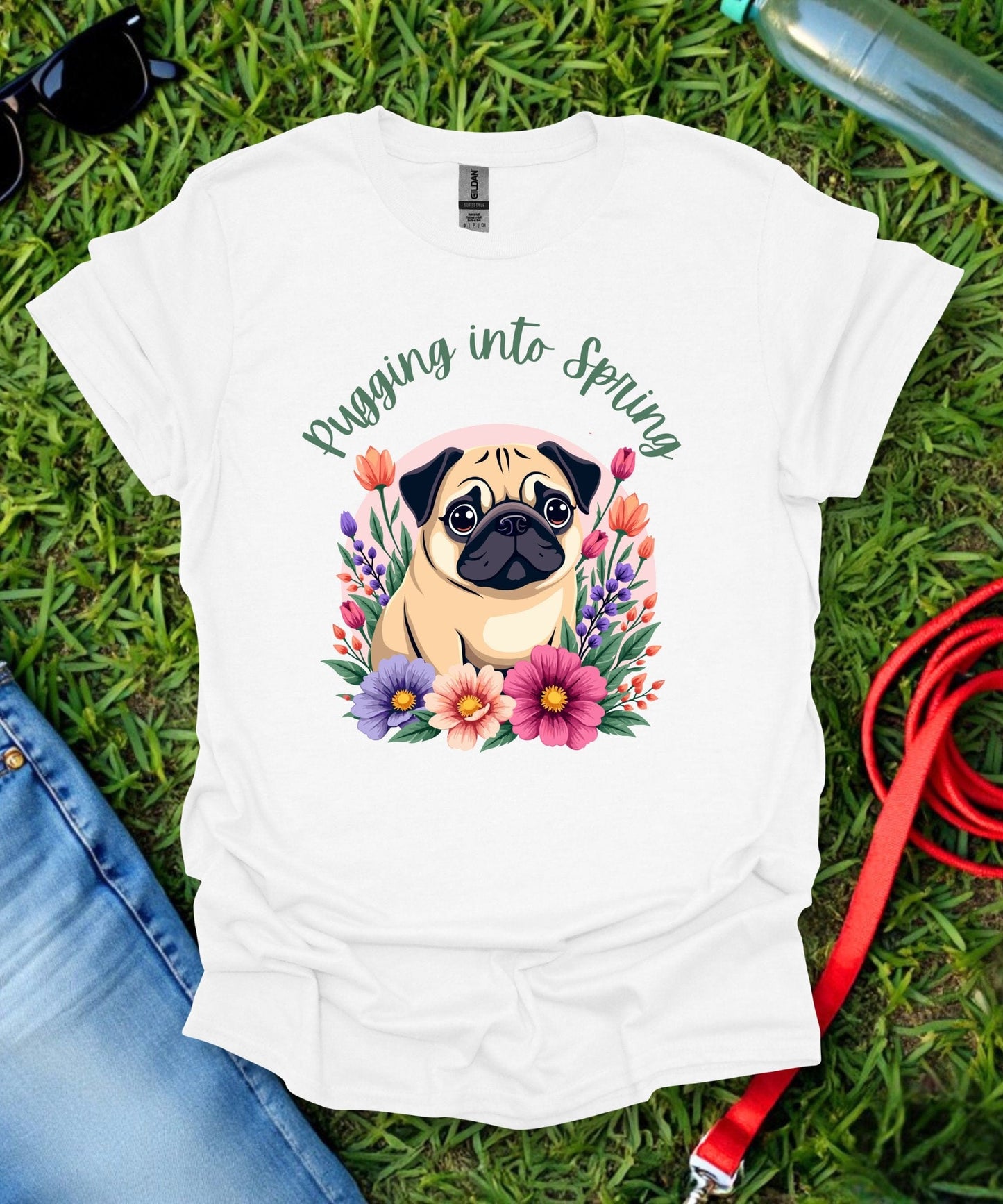 Pug Springtime T-Shirt