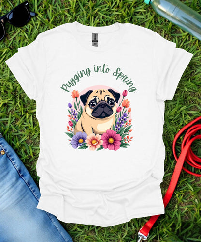 Pug Springtime T-Shirt