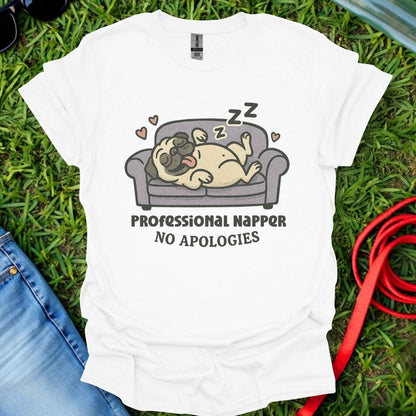 No Apologies Pug T-Shirt