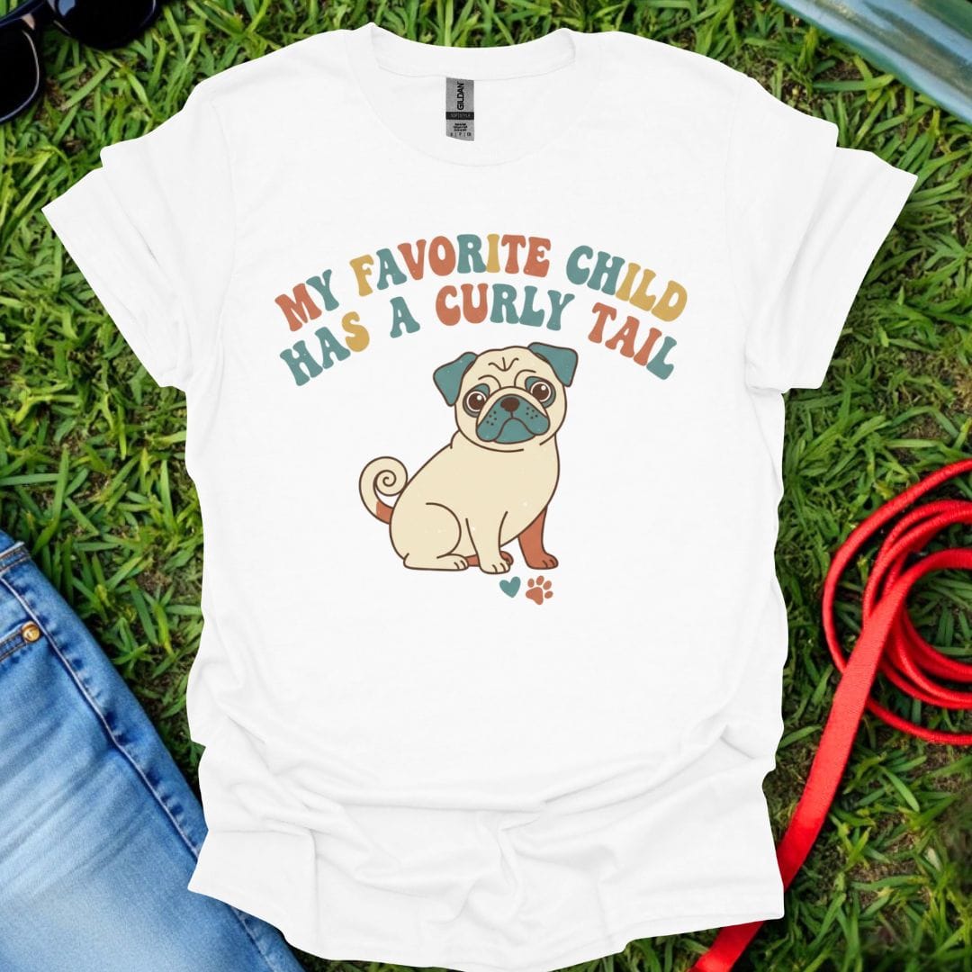 Pug Favorite Child T-Shirt