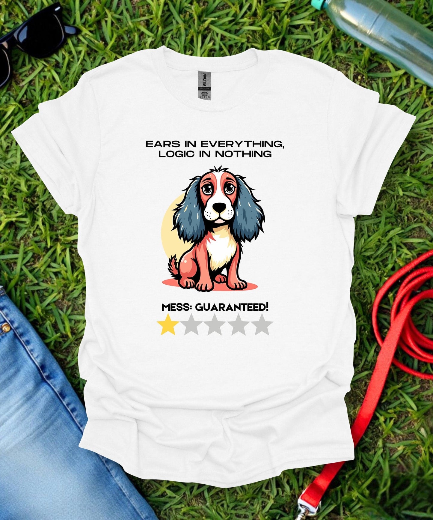One Star Cocker Spaniel Review T-Shirt