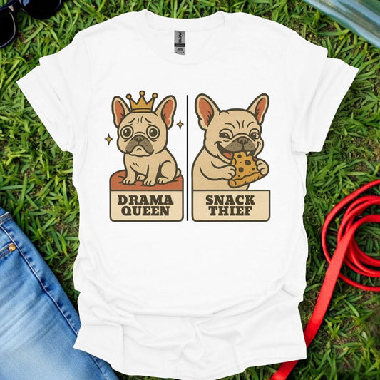 Frenchie Drama Queen T-Shirt