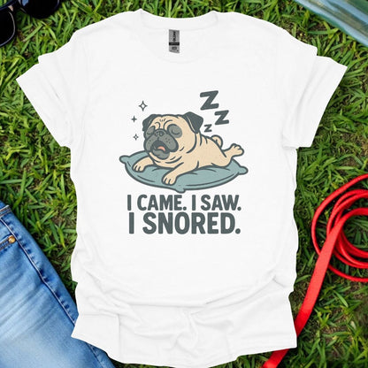 Pug Snores T-Shirt