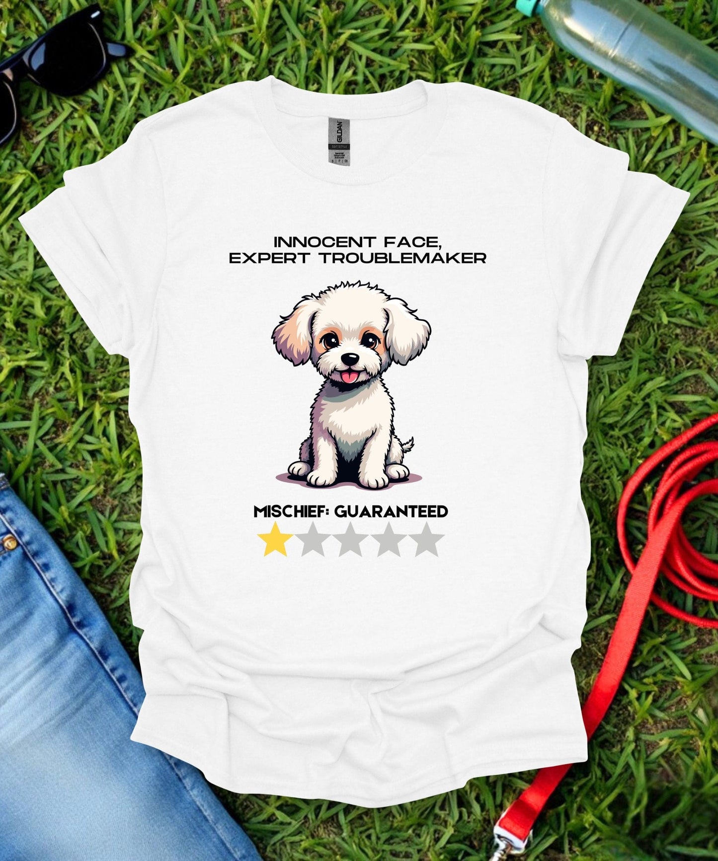 One Star Bichon Review T-Shirt
