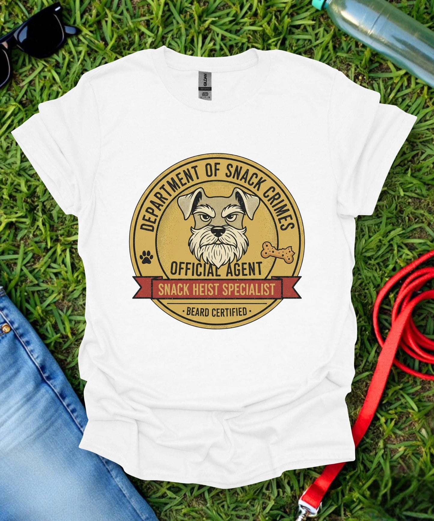 Schnauzer Snack Heist Specialist T-Shirt