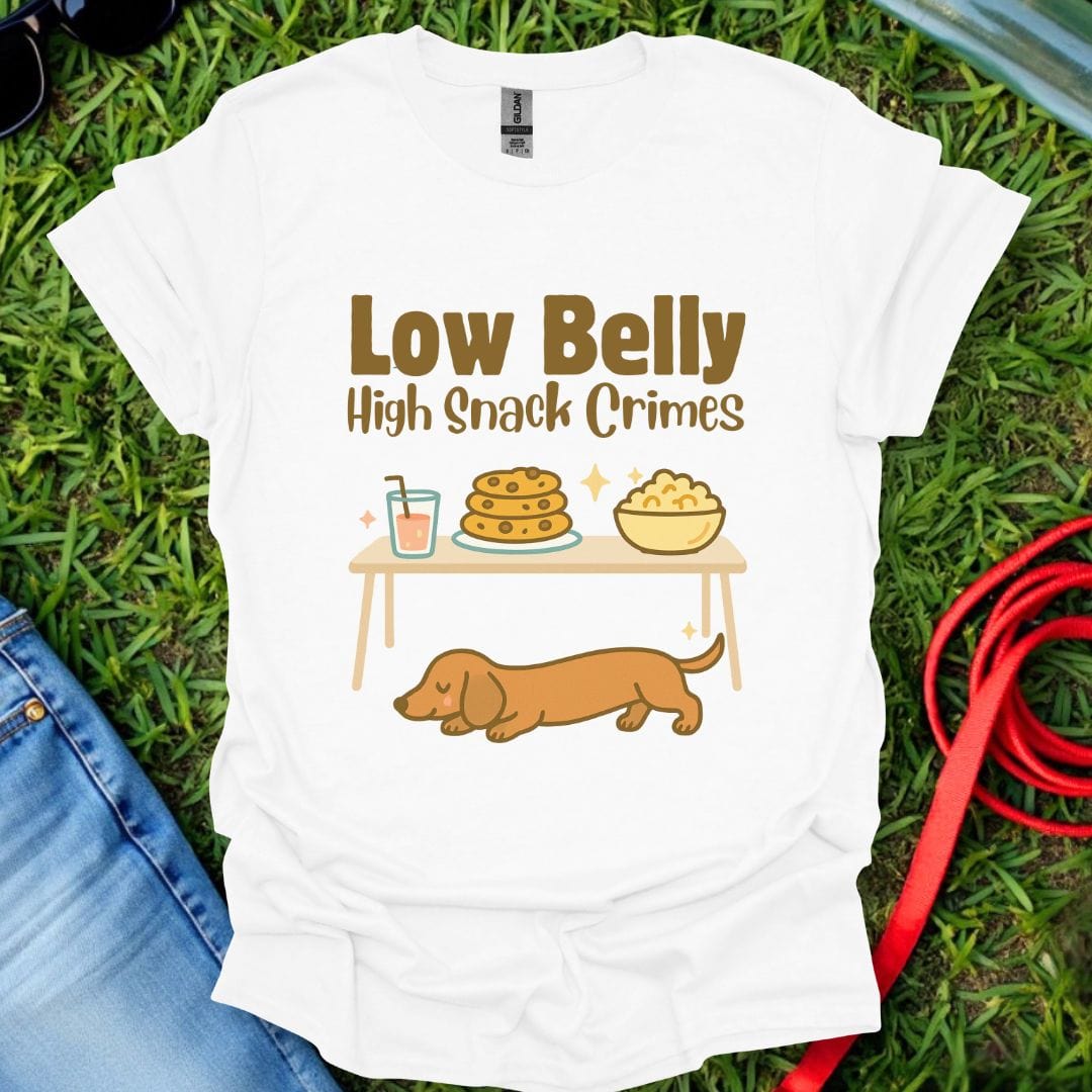 Dachshund Snack Crimes T-Shirt