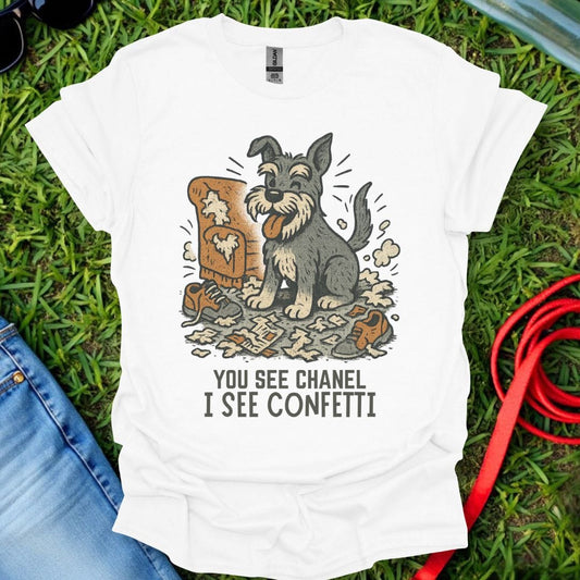 Schnauzer Confetti T-Shirt