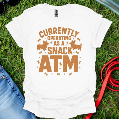 Corgi Snack ATM T-Shirt
