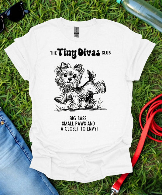 Yorkie Divas T-Shirt
