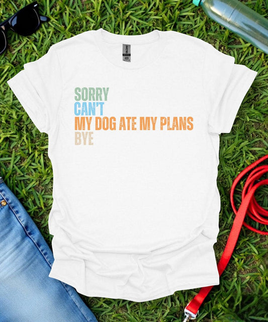 Dog Ate Plans T-Shirt