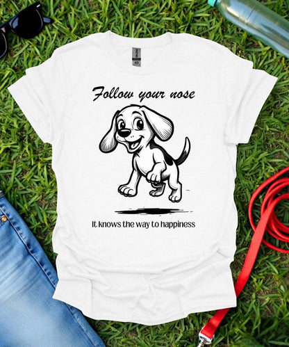 Follow Your Nose Beagle T-Shirt