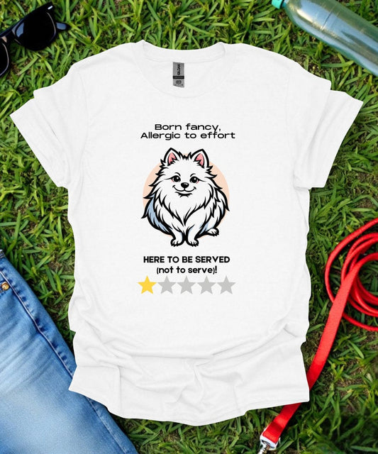 One Star Pomeranian Review T-Shirt