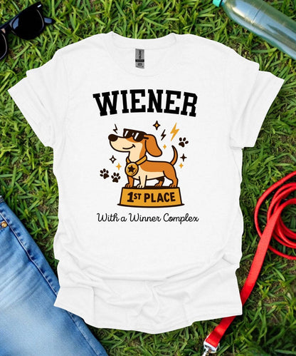 Wiener With a Winner T-Shirt