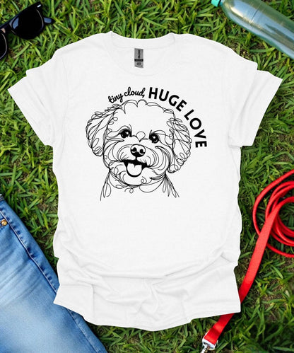 Tiny Cloud Bichon T-Shirt