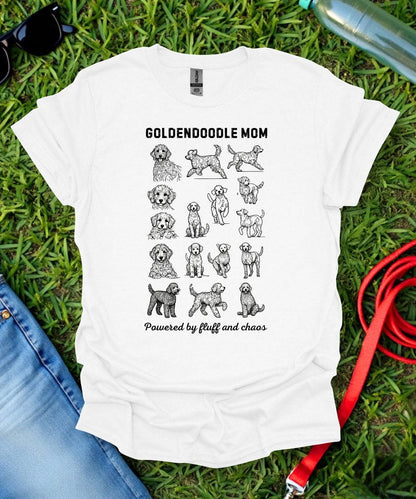 Goldendoodle Mom Grid T-Shirt