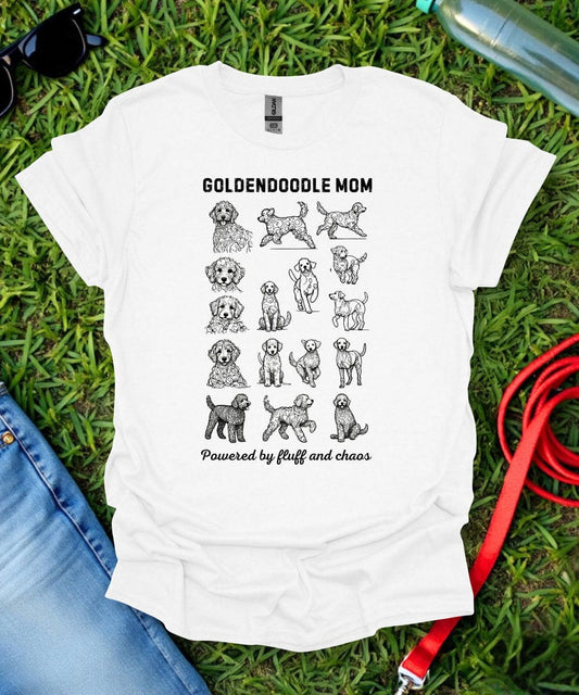 Goldendoodle Mom Grid T-Shirt