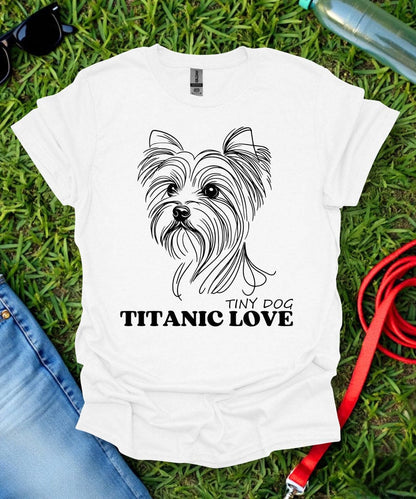 Titanic Love Yorkie T-Shirt