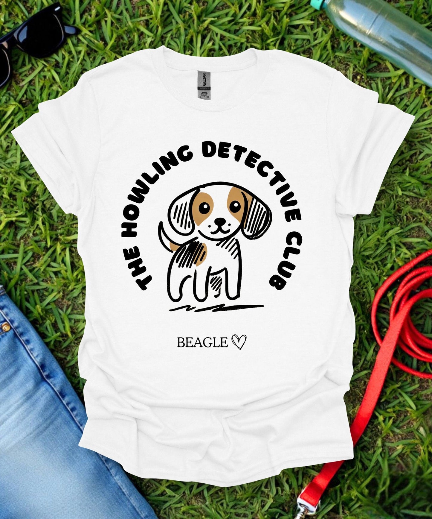 Howling Detective Beagle Club T-Shirt