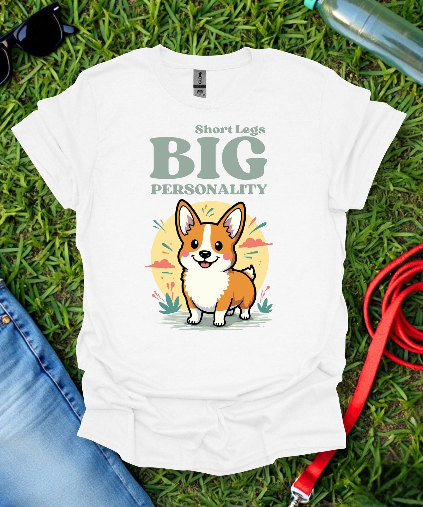 Short Legs Big Personality Corgi T-Shirt