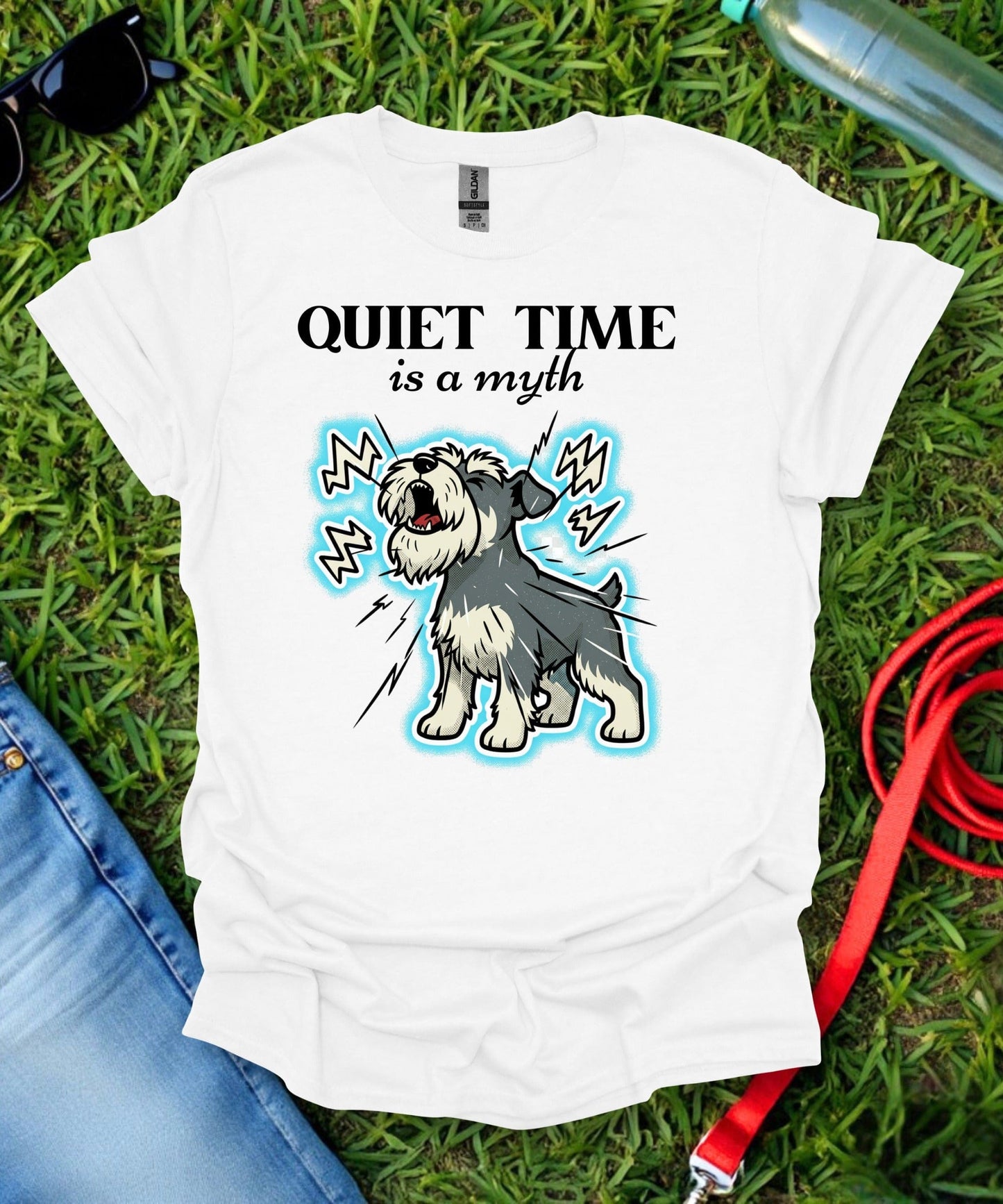 Schnauzer Quiet Time Myth T-Shirt