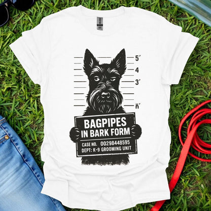 Scottie Bagpipes T-Shirt