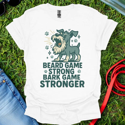 Schnauzer Bark Game T-Shirt