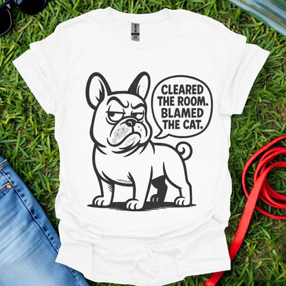 Blame The Cat Frenchie T-Shirt