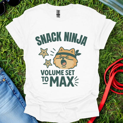 Pomeranian Snack Ninja T-Shirt