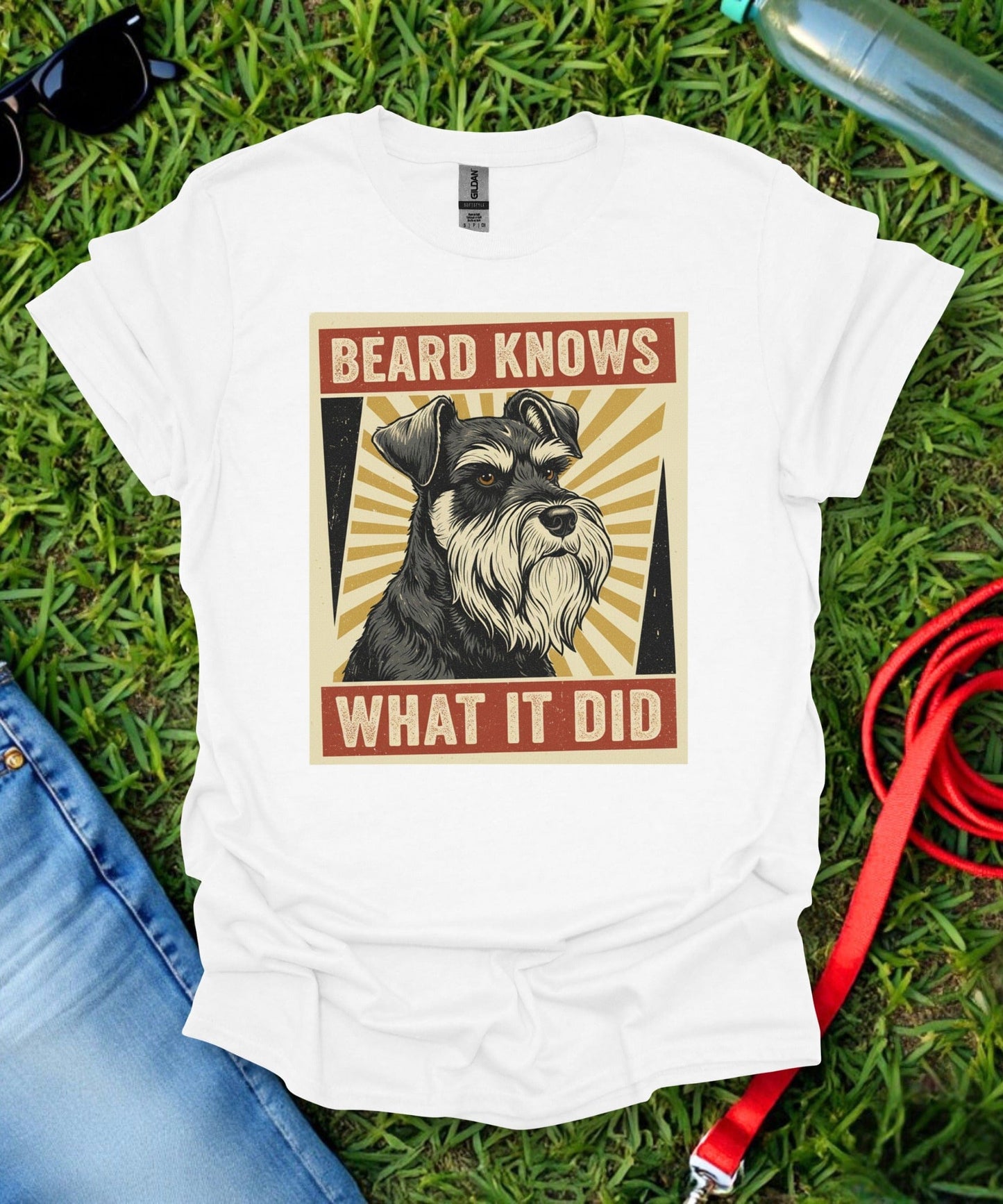 Schnauzer Beard Knows T-Shirt