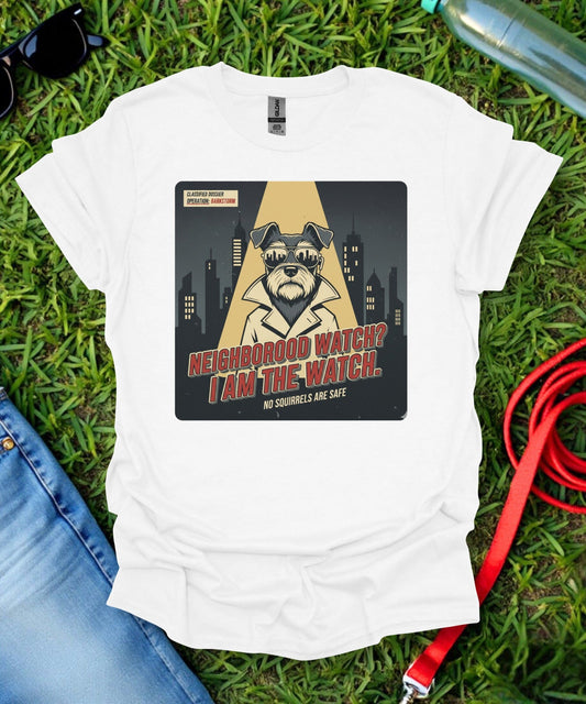 Schnauzer Watch T-Shirt