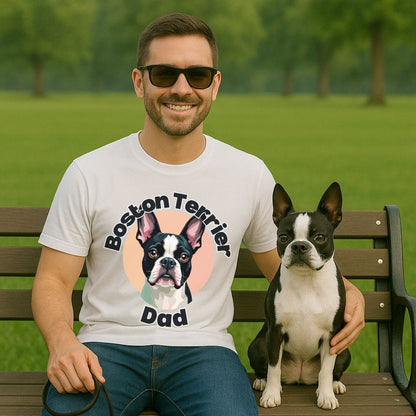 Boston Terrier Dad T-Shirt