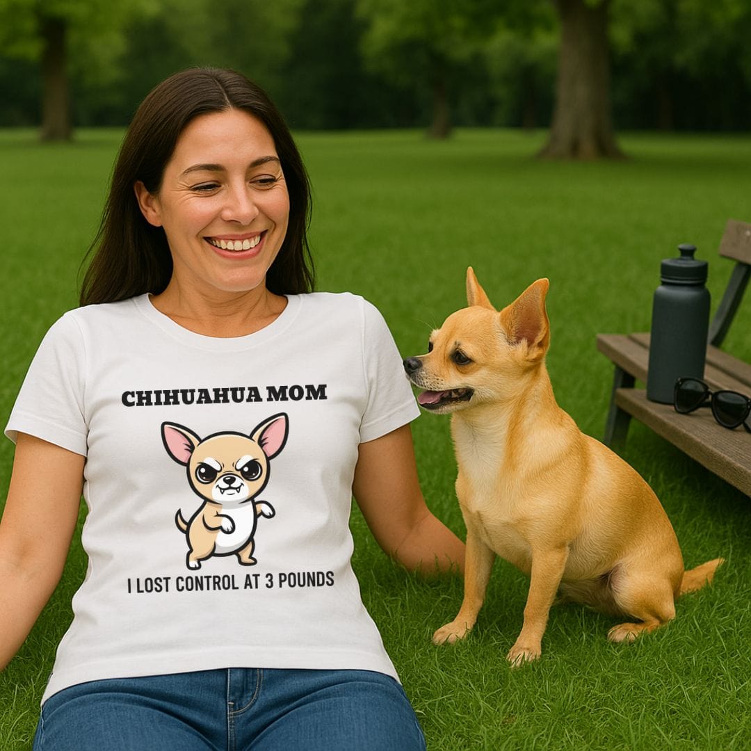 Chihuahua Mom Control T-Shirt