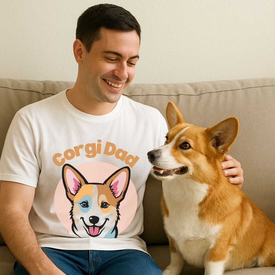 Corgi Dad T-Shirt