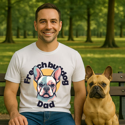 Frenchie Dad T-Shirt